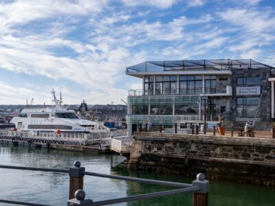 A photo of the harbor at The V&A
