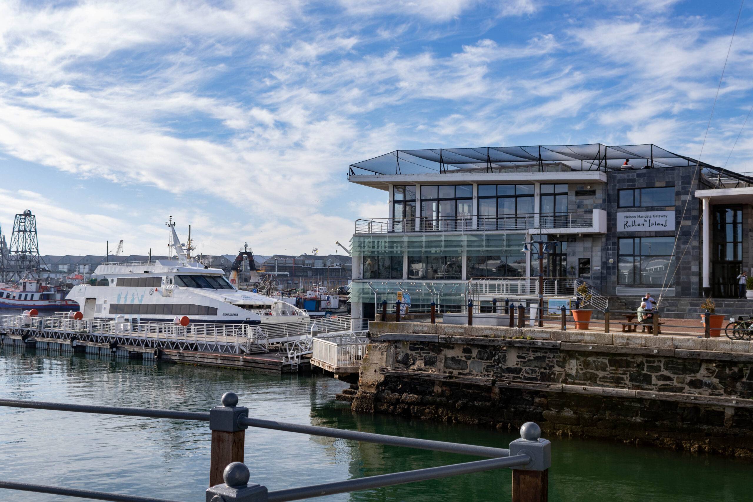 A photo of the harbor at The V&A
